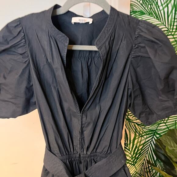 A.L.C. Black Erika Romper Sz 2 - Picture 6 of 11